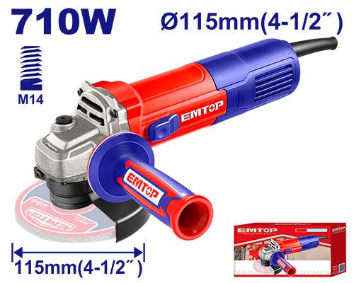 Meuleuse 115mm - 710 W EMTOP Maroc - EAGR17181