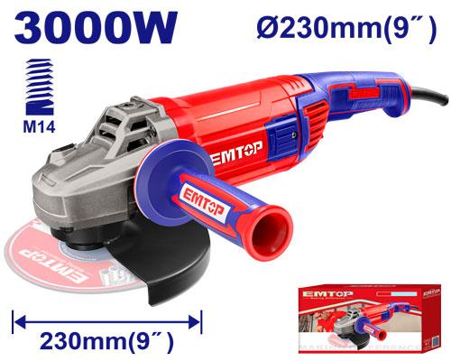 Meuleuse 230mm - 3000 W EMTOP Maroc - EAGR30093