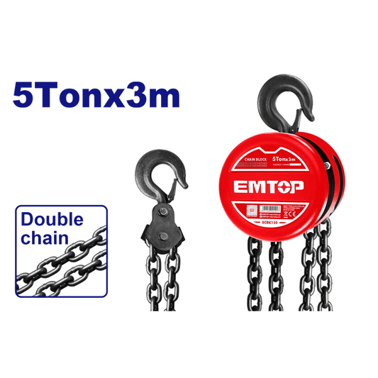 EMTOP BOÎTE À OUTIL MÉTALLIǪUE 3 NIVEAUX 5 COMPARTIMENTS 495X200X295 [ ETBXS0201 ] - AU MAROC - ETBXS0201