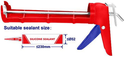 Pistolet pour cartouche silicone EMTOP | ECGN02091