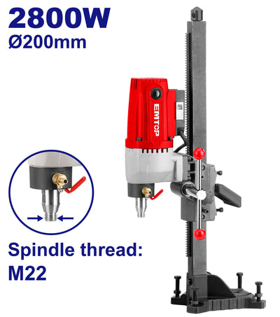 Carotteuse 200mm - 2800 W EMTOP | EDDM280020