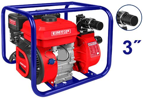 EMTOP POMPE À EAU 3" - MOTEUR À ESSENCE 7CV [ EGWP8012 ] - AU MAROC - EGWP8012