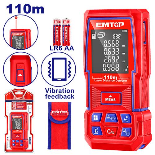 Télémètre laser 110m EMTOP Maroc - ELDD10089