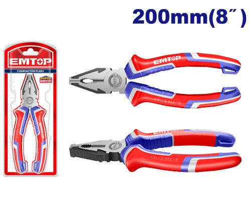 Pince universelle 200mm EMTOP Maroc - EPLRC0811