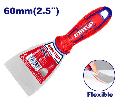 Couteau à enduire inox 60mm EMTOP Maroc - EPTL06001