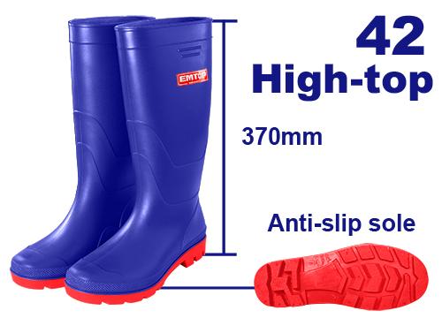 Bottes pvc - taille 42 EMTOP Maroc - ERBTL042