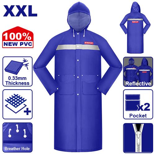 Veste de pluie - taille xxl EMTOP Maroc - ERCT01XXL