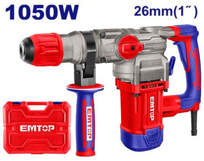 Marteau perforateur 26mm - 1050 W EMTOP | ERHRP1052