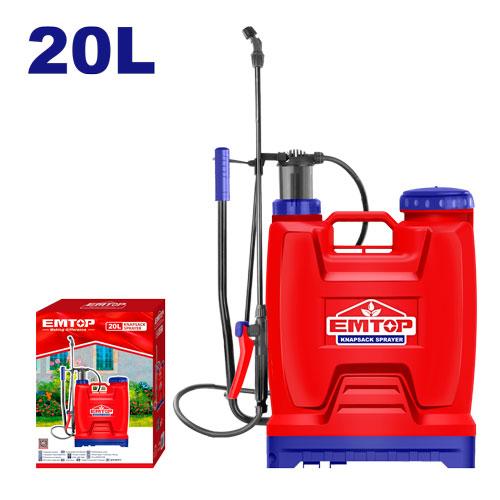 Pulvérisateur à dos 20l EMTOP Maroc - ESPP42002