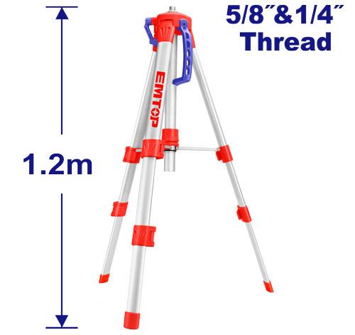 Trépieds pour niveaux laser EMTOP Maroc - ETPD12001